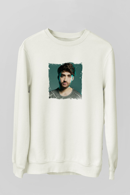 Oliver HeldensBaskılı Beyaz Sweatshirt