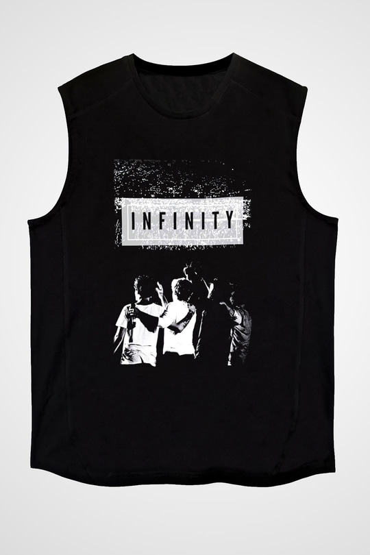One Direction Siyah Unisex Kolsuz Tişört