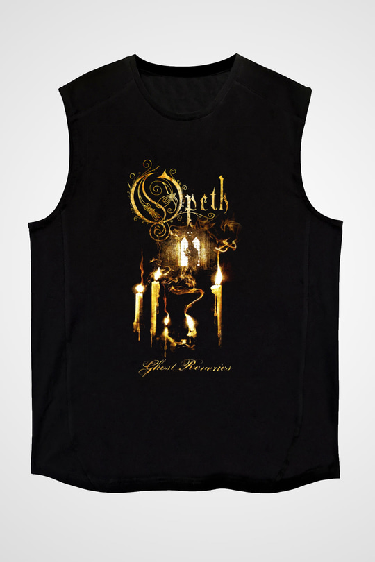 Opeth Siyah Unisex Kolsuz Tişört
