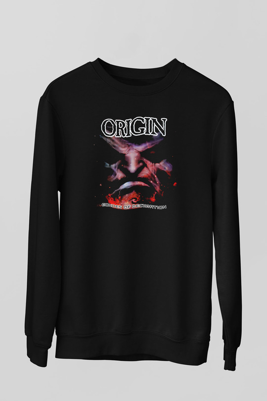 Origin Siyah Unisex Sweatshirt