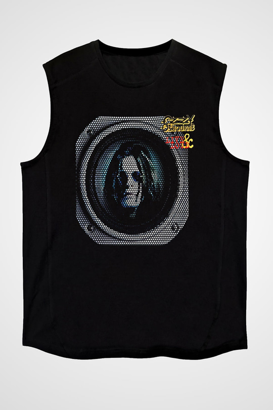 Ozzy Osbourne Siyah Unisex Kolsuz Tişört