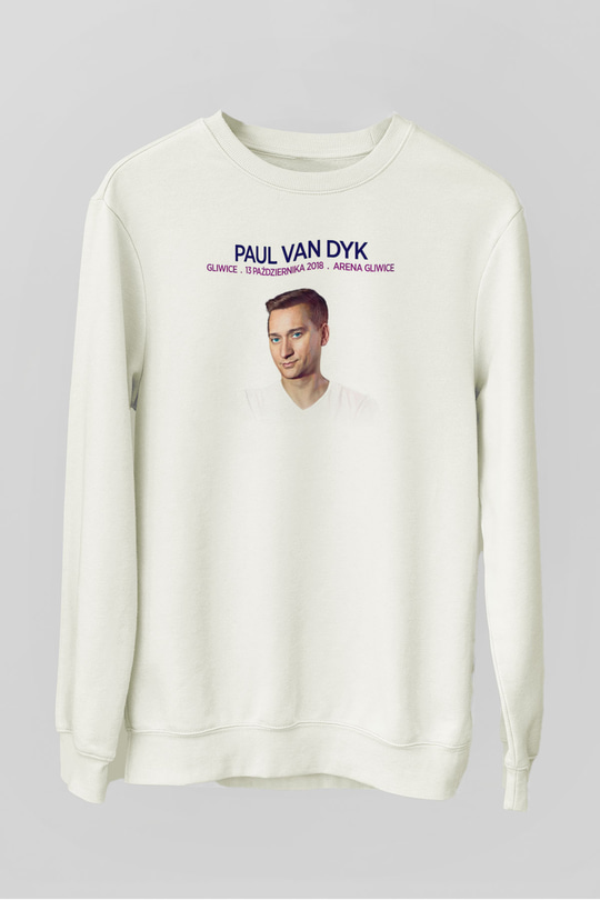 Paul Van Dyk Beyaz Unisex Sweatshirt