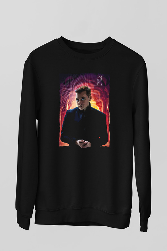 Paul Van Dyk Siyah Unisex Sweatshirt