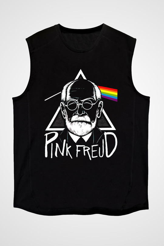 Pink Floyd Siyah Unisex Kolsuz Tişört