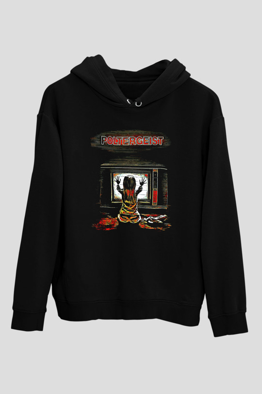 Poltergeist Siyah Unisex Hoodie