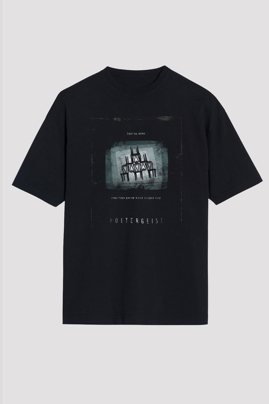 Poltergeist Siyah Unisex Tişört