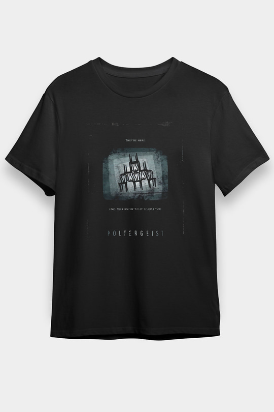 Poltergeist Siyah Unisex Tişört