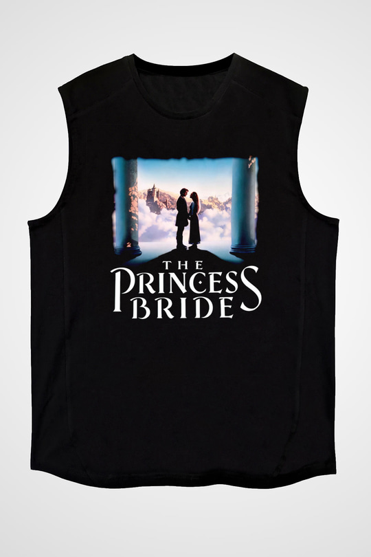 Princess Bride Siyah Unisex  Kolsuz Tişört