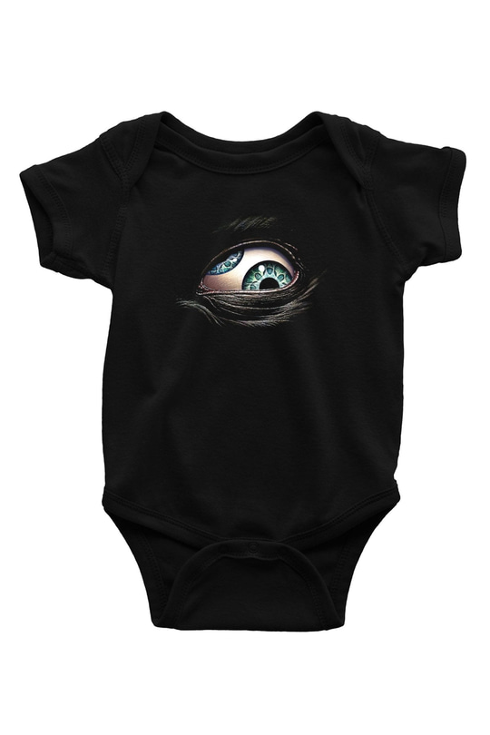 Puscifer Baskılı Unisex Siyah Bebek Body - Zıbın