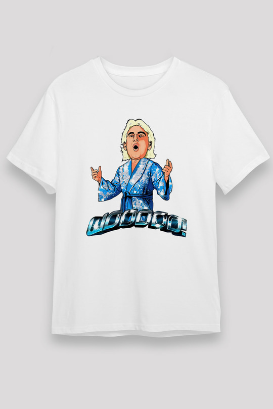 Ric Flair Beyaz Unisex Tişört