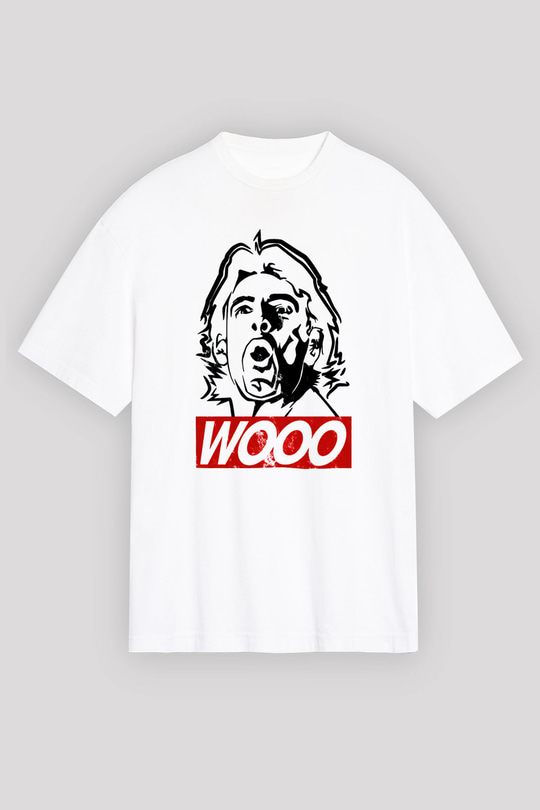 Ric Flair Beyaz Unisex Tişört