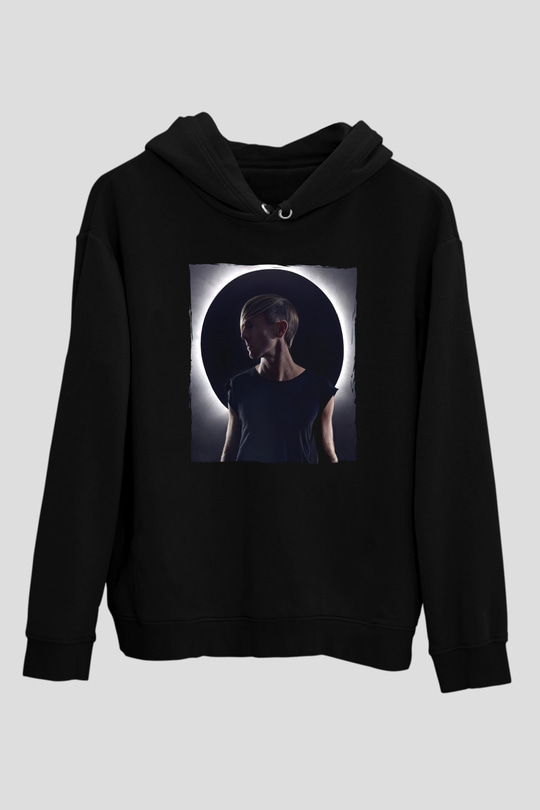 Richie Hawtin Siyah Unisex Kapüşonlu Sweatshirt