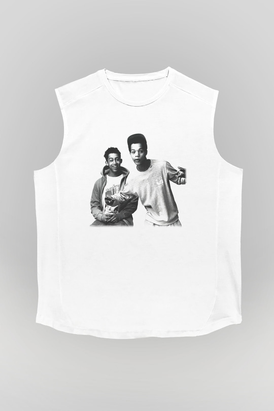 Rizzle Kicks Beyaz Unisex Kolsuz Tişört