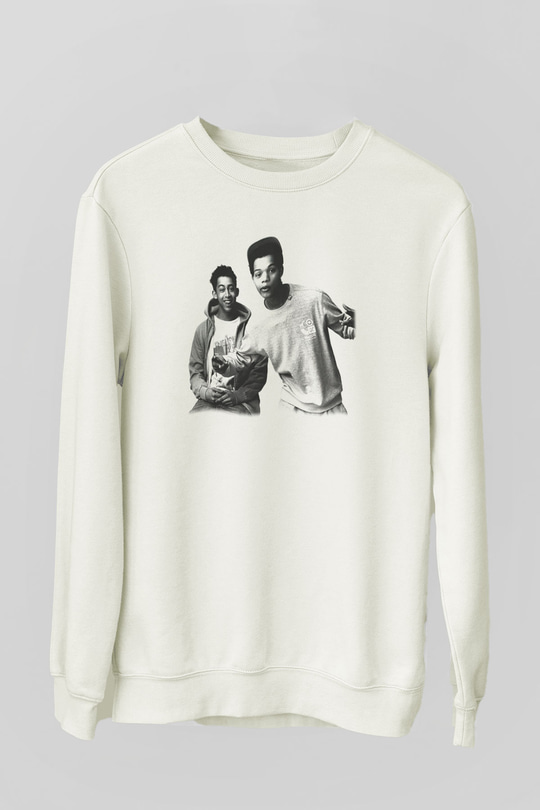 Rizzle Kicks Beyaz Unisex Sweatshirt