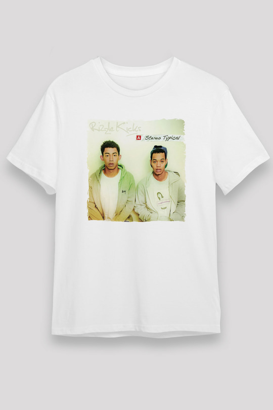 Rizzle Kicks Beyaz Unisex Tişört T-Shirt - TişörtFabrikası