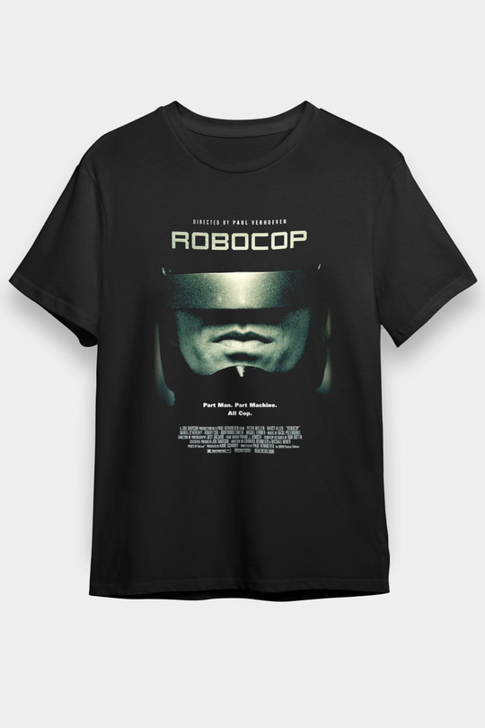 RoboCop Siyah Unisex Tişört T-Shirt