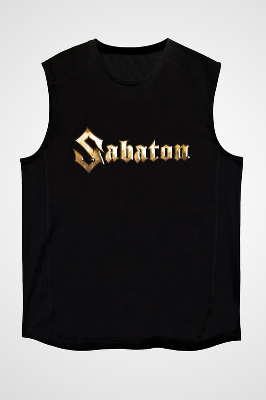 Sabaton Siyah Unisex Kolsuz Tişört