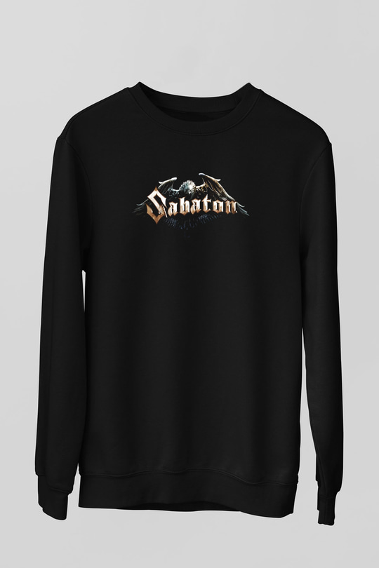 Sabaton Siyah Unisex Sweatshirt