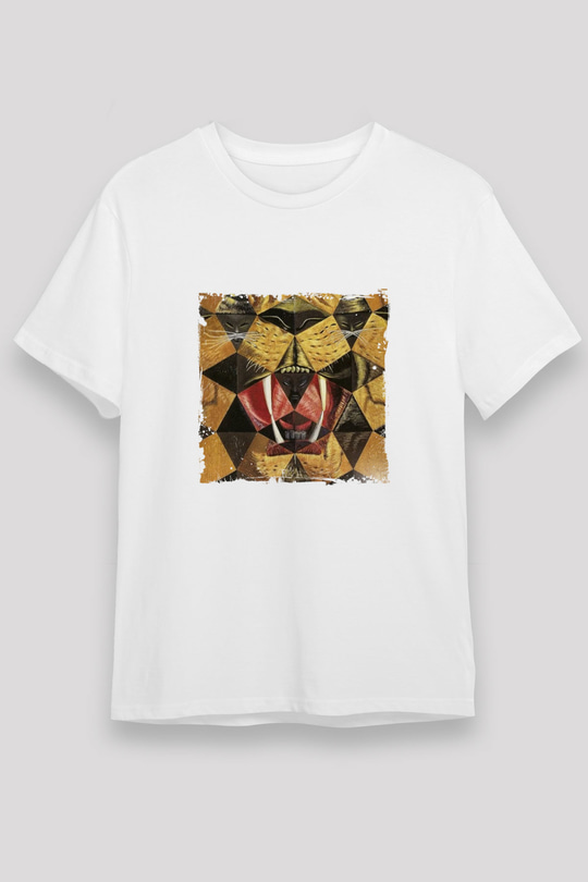 Salvador Dali Unisex Baskılı Beyaz Tişört