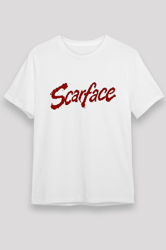 Scarface Beyaz Unisex Tişört T-Shirt