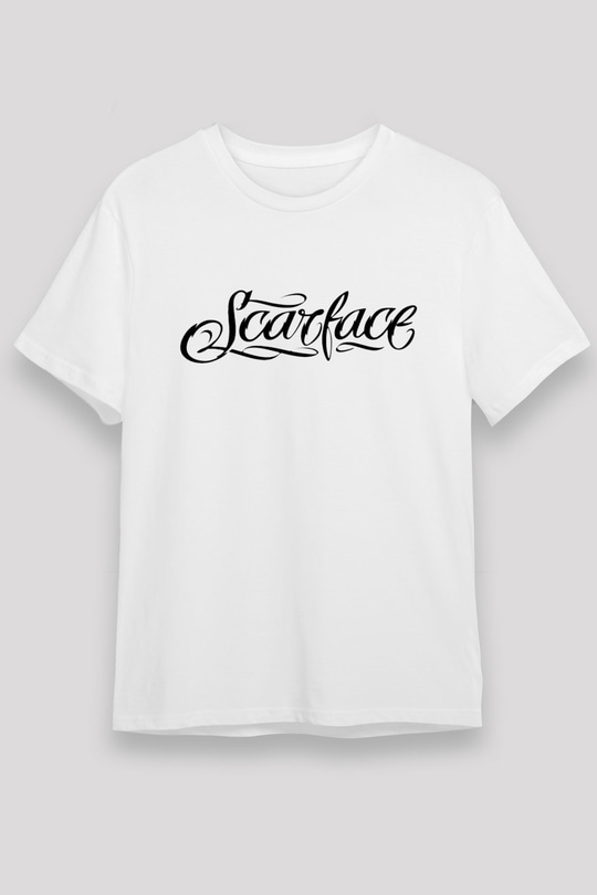 Scarface Beyaz Unisex Tişört T-Shirt