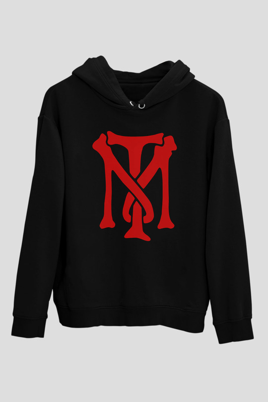 Scarface Siyah Unisex Kapşonlu Sweatshirt