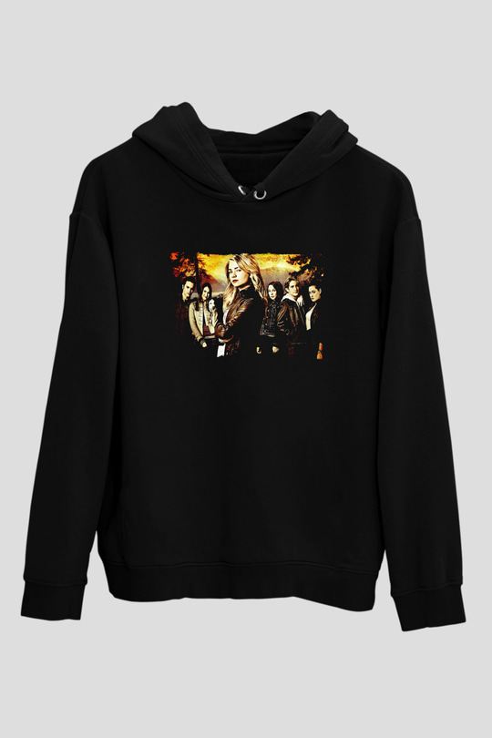Secret Circle Siyah Unisex Hoodie