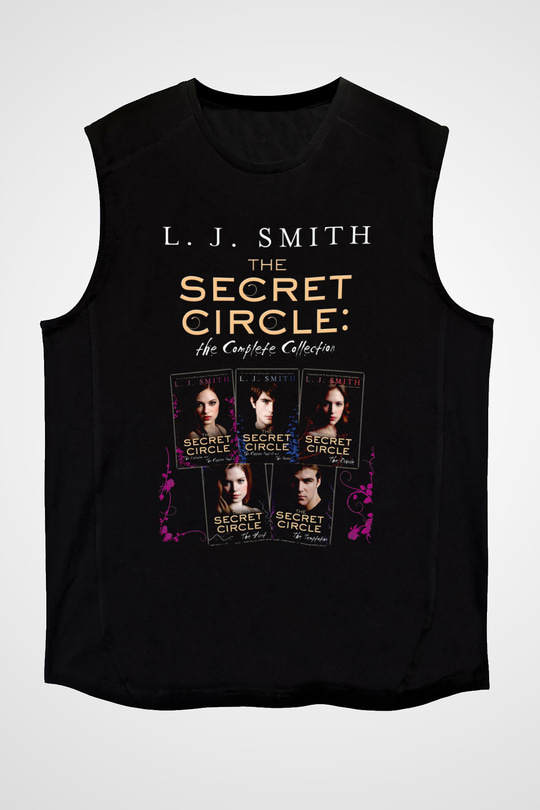 Secret Circle Siyah Unisex Kolsuz Tişört