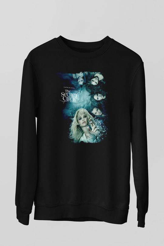 Secret Circle Siyah Unisex Sweatshirt