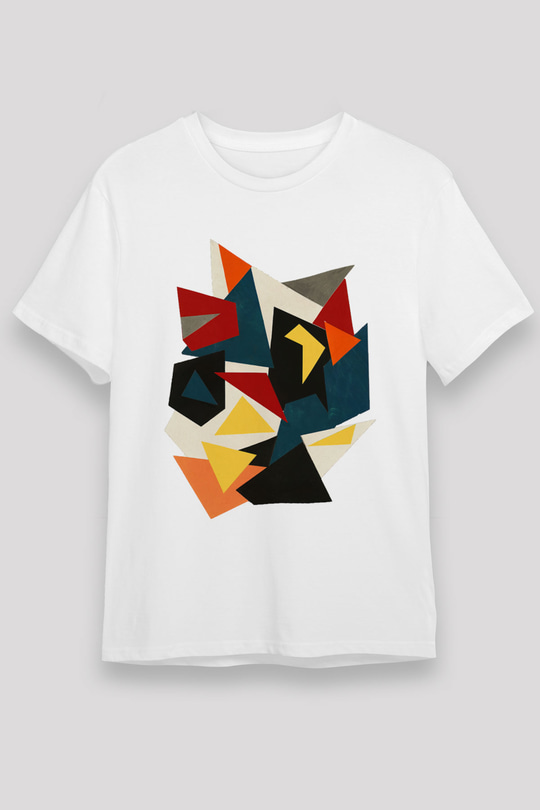 Şekil Beyaz Unisex Tişört T-Shirt - TişörtFabrikası