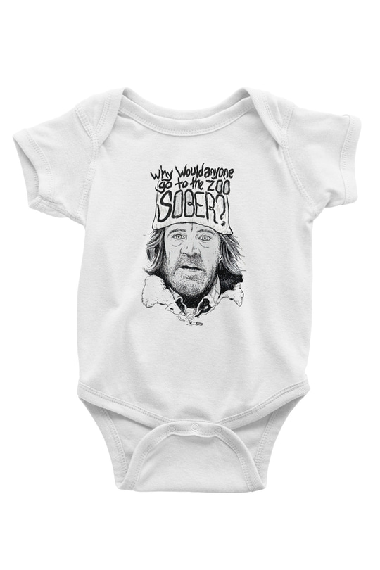 Shameless Baskılı Beyaz Unisex Bebek Body - Zıbın