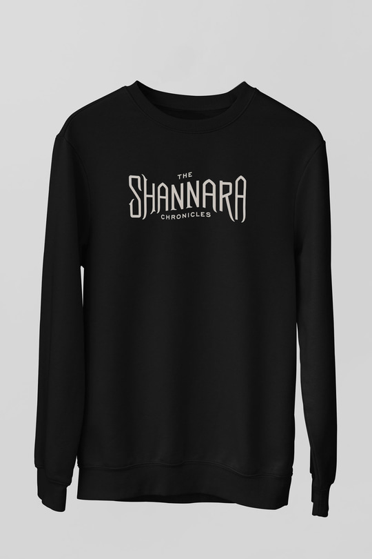 Shannara Chronicles Siyah Unisex Sweatshirt