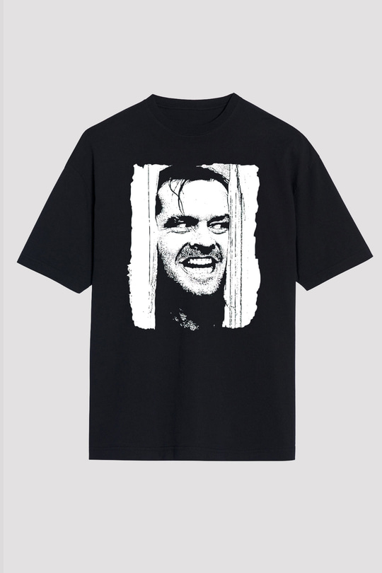 Shining Siyah Unisex Tişört