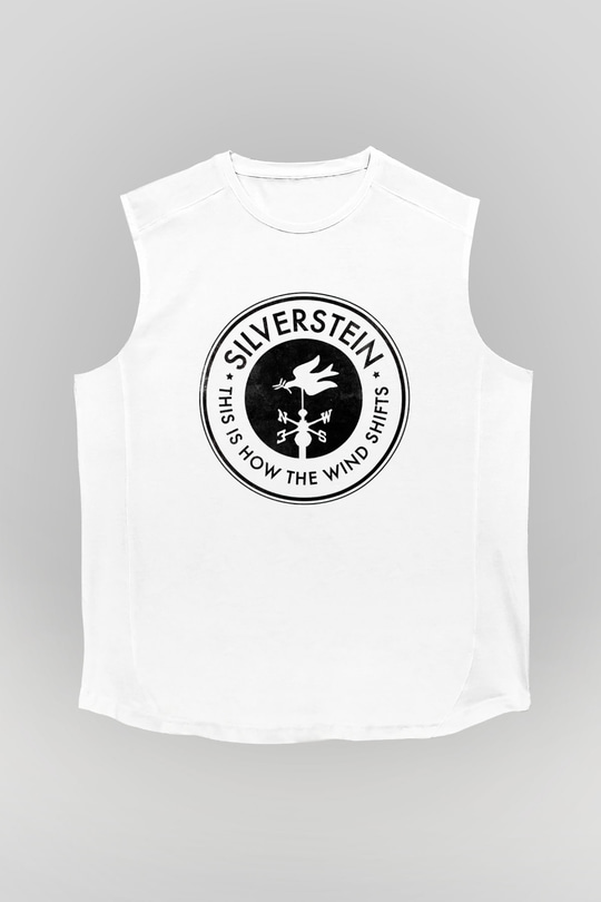 Silverstein Beyaz Unisex Kolsuz Tişört
