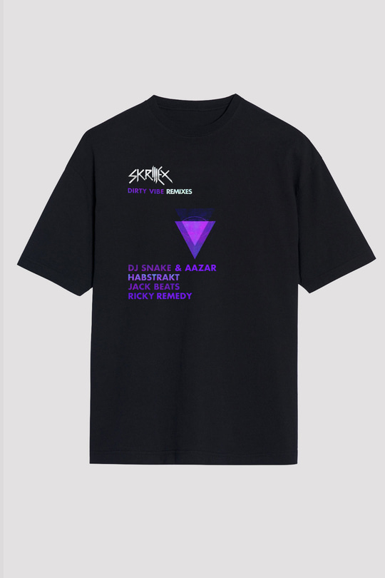 Skrillex Siyah Unisex Tişört T-Shirt - TişörtFabrikası