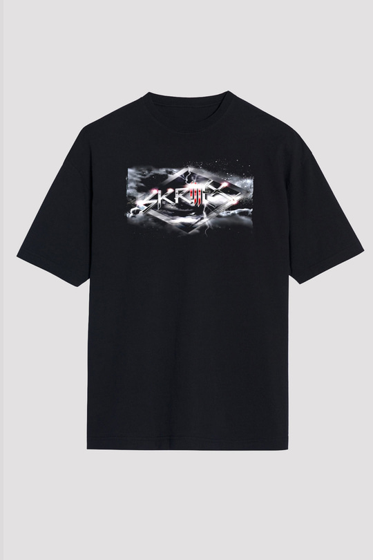 Skrillex Siyah Unisex Tişört T-Shirt - TişörtFabrikası