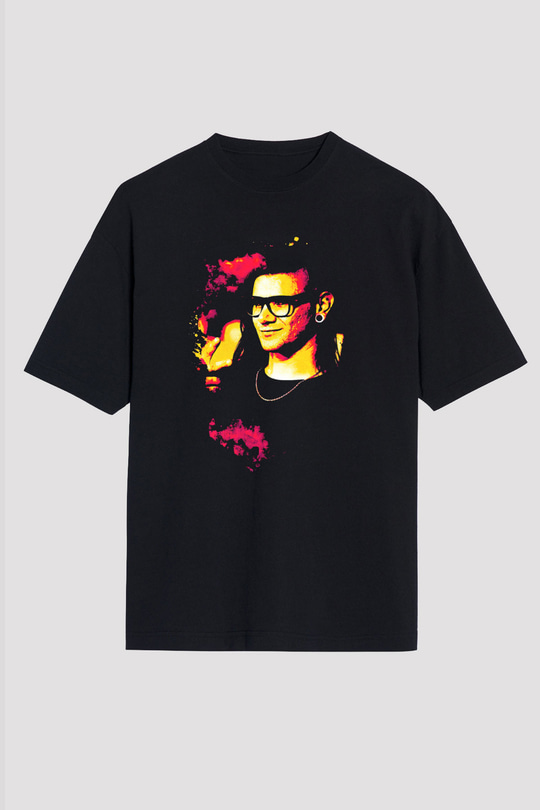 Skrillex Siyah Unisex Tişört T-Shirt - TişörtFabrikası