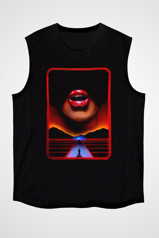 Sleeping with Sirens Siyah Unisex-Fabrikası Kolsuz Tişört