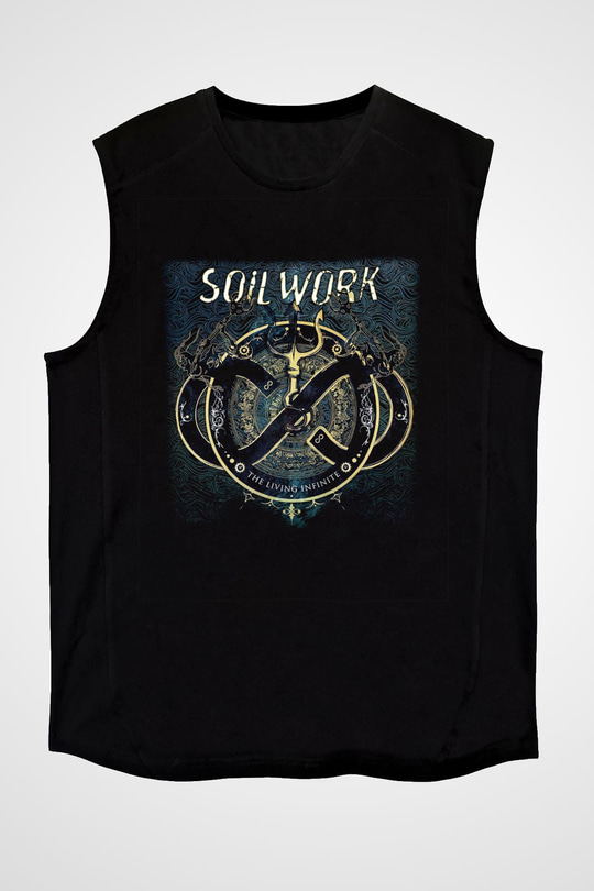 Soilwork Siyah Unisex Kolsuz Tişört
