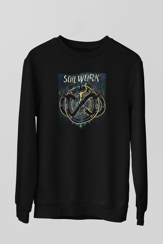 Soilwork Siyah Unisex Sweatshirt