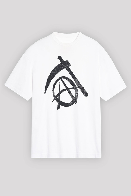 Sons of Anarchy Beyaz Unisex Oversize Tişört T-Shirt