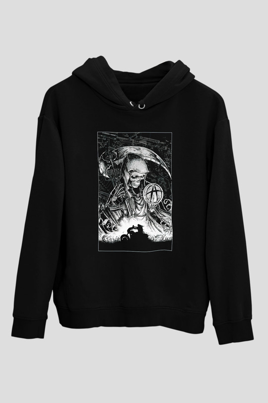 Sons of Anarchy Siyah Unisex Hoodie
