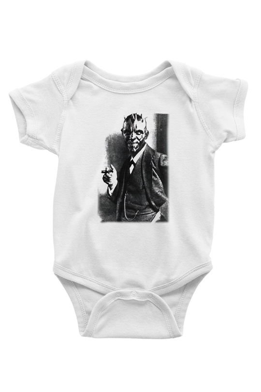 Star Wars Baskılı Beyaz Unisex Bebek Body - Zıbın