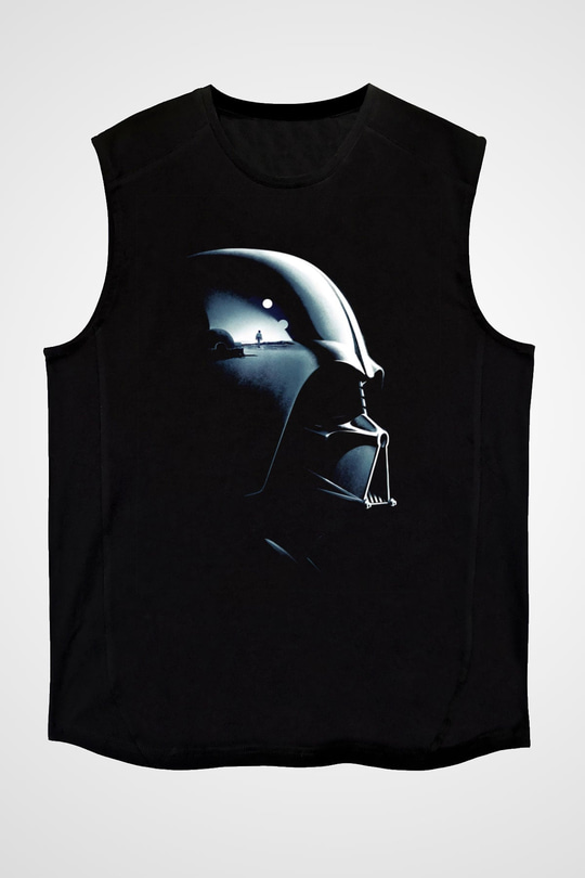 Star Wars Siyah Unisex Kolsuz Tişört