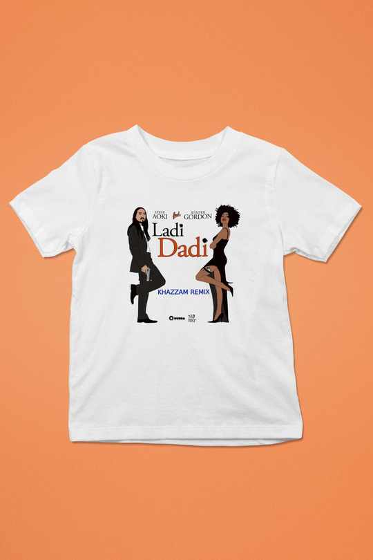 Steve Aoki Beyaz Unisex Çocuk Tişört