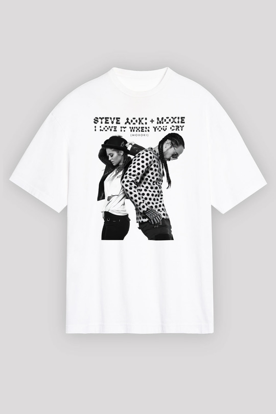 Steve Aoki Beyaz Unisex Tişört T-Shirt - TişörtFabrikası