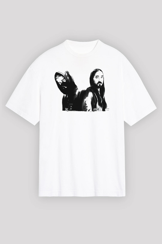Steve Aoki Beyaz Unisex Tişört T-Shirt - TişörtFabrikası