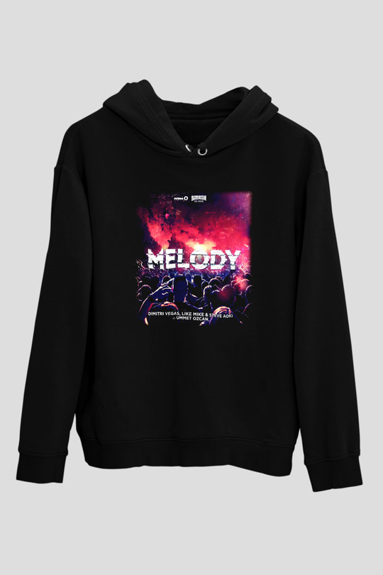 Steve Aoki Siyah Unisex Hoodie
