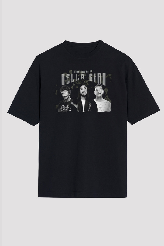 Steve Aoki Siyah Unisex Tişört T-Shirt - TişörtFabrikası