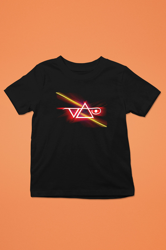 Steve Vai Baskılı Unisex Siyah Çocuk Tişört - Tshirt